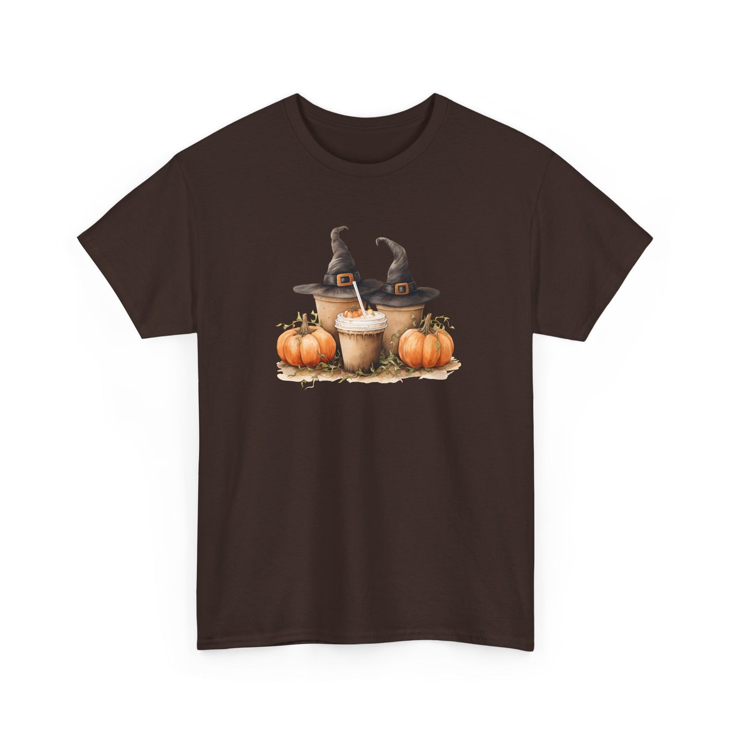 Halloween Coffee, Pumpkins & Witch Hats
