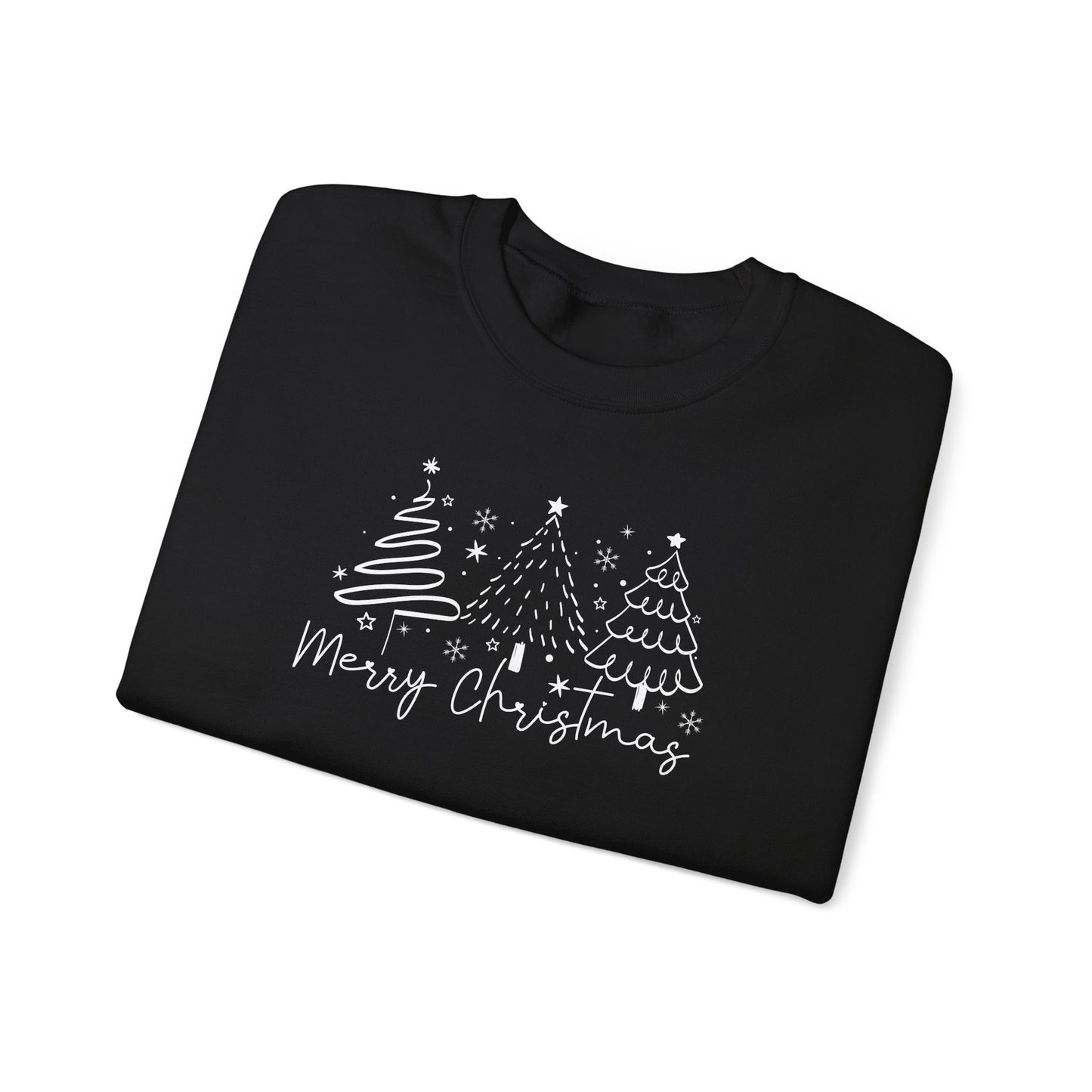Christmas Tree Outlines Sweatshirt