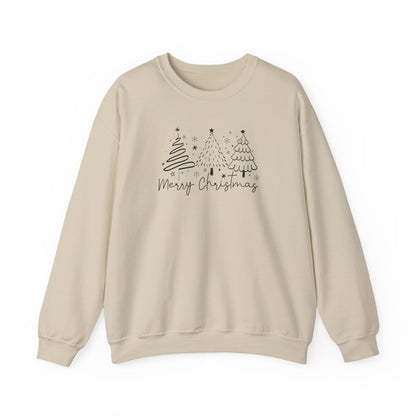 Christmas Tree Outlines Sweatshirt