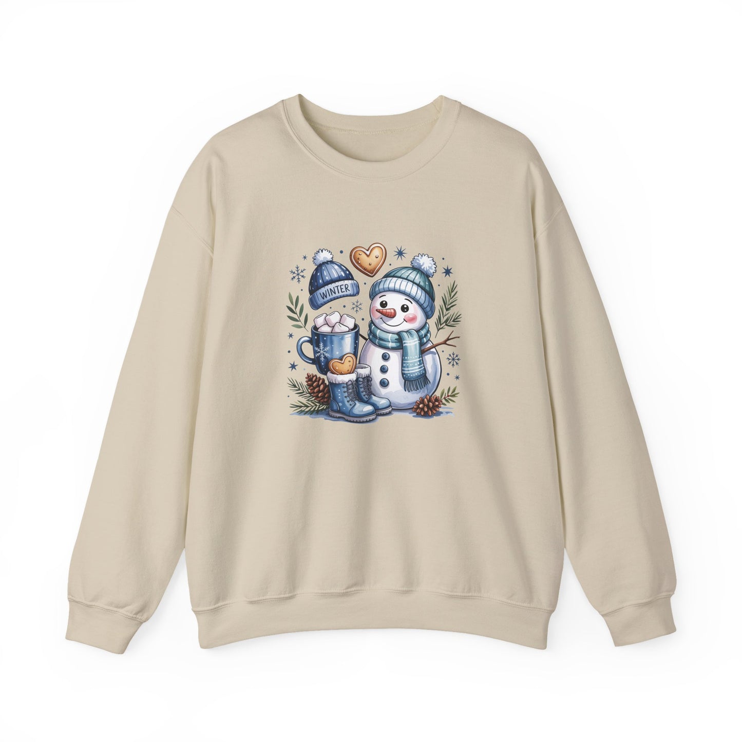 Christmas Snowman Crewneck Sweatshirt