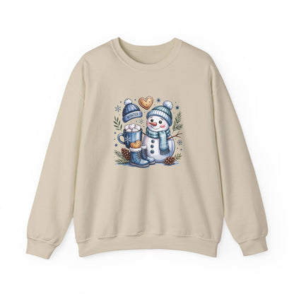 Christmas Snowman Crewneck Sweatshirt