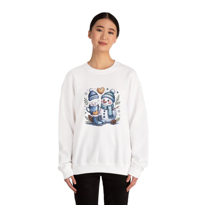 Christmas Snowman Crewneck Sweatshirt