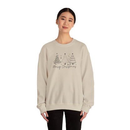 Christmas Tree Outlines Sweatshirt