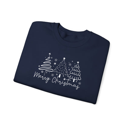 Christmas Tree Outlines Sweatshirt