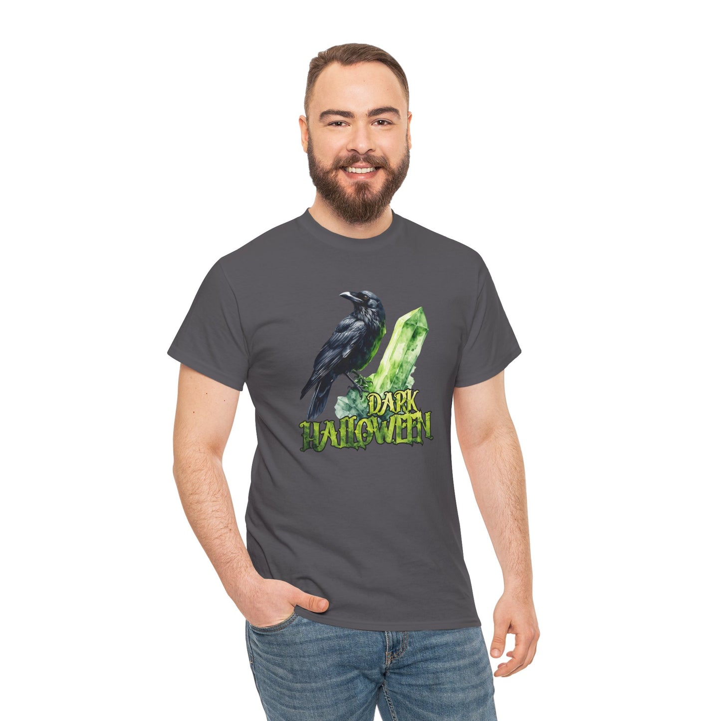 Halloween Crow & Crystall Tee