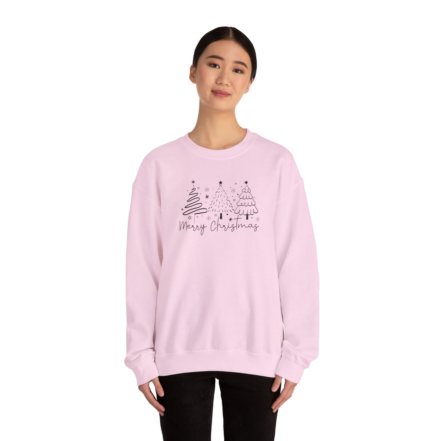 Christmas Tree Outlines Sweatshirt