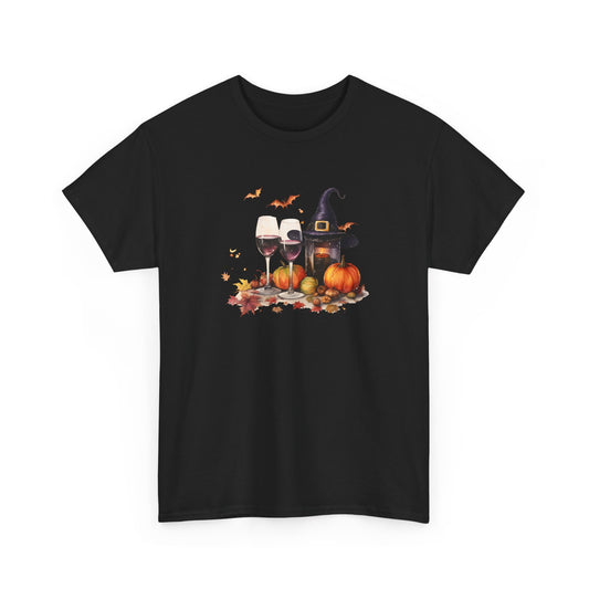Halloween Wine & Witches Hat