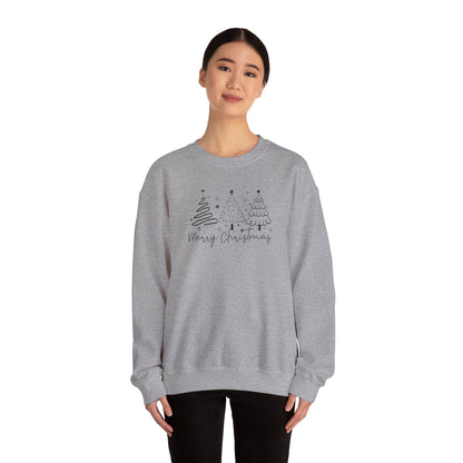 Christmas Tree Outlines Sweatshirt